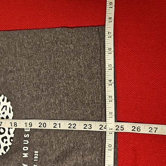 Disney Neff gray short sleeve graphic tee Mickey Mouse animal print SMALL EUC - Picture 7 of 7